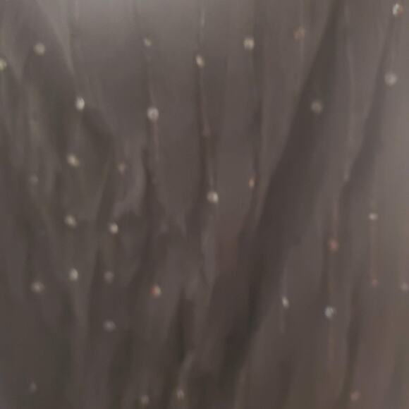 David Dart Collection Size 2X (TIGHT FITTING) 1X Sequin Black Sleeveless Blouse - Picture 2 of 9